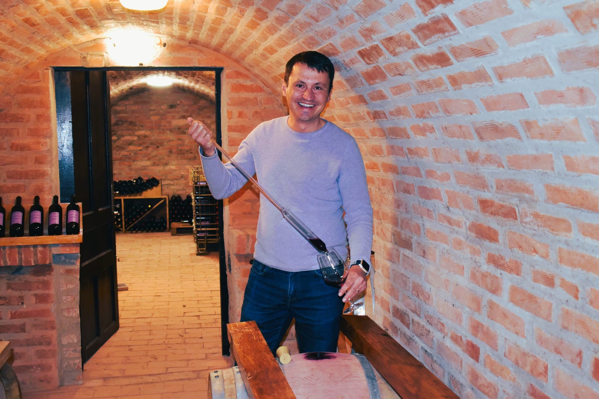 Winery cellar